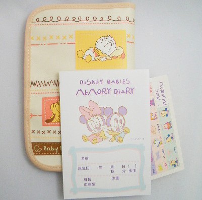 ベビーミッキーとミニーのシックな可愛い母子手帳ケース ディズニーの可愛い母子手帳を通販で購入できるショップ